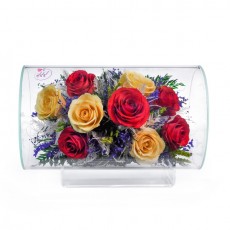 "NaturalFlowers" Арт: TLR5c2 цветы в стекле